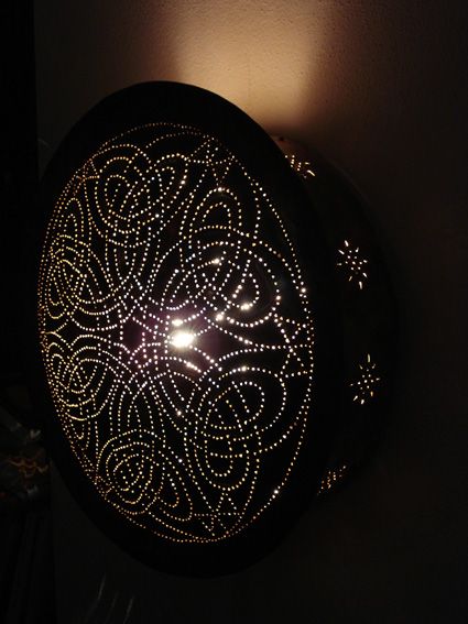 Celtic Knot Copper Lightmandala