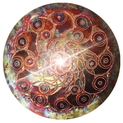Rabittrun Copper Lightmandala