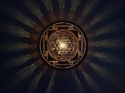 Sri Yantra Copper Lightmandala