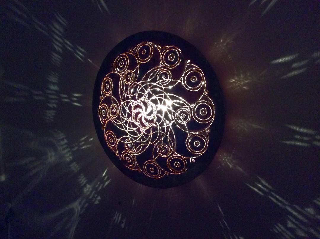 Rabittrun Copper Lightmandala