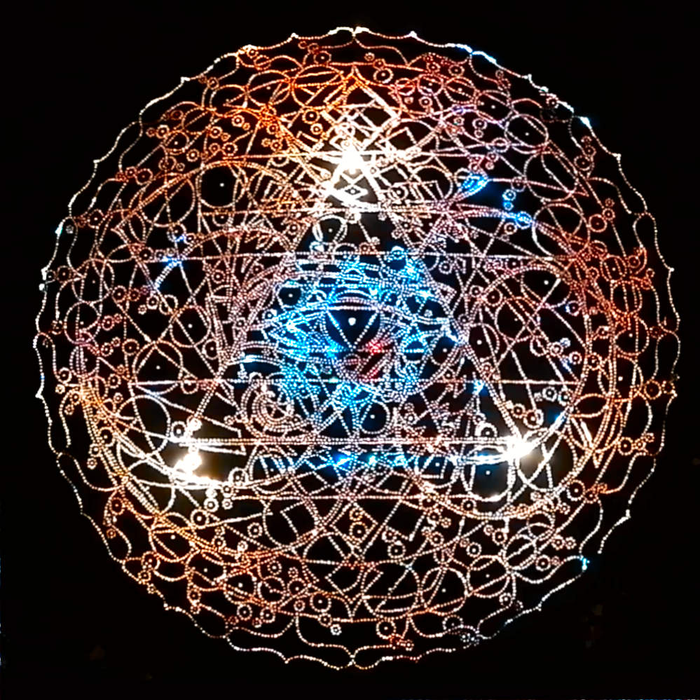 Mahailluminatrixom Copper Lightmandala