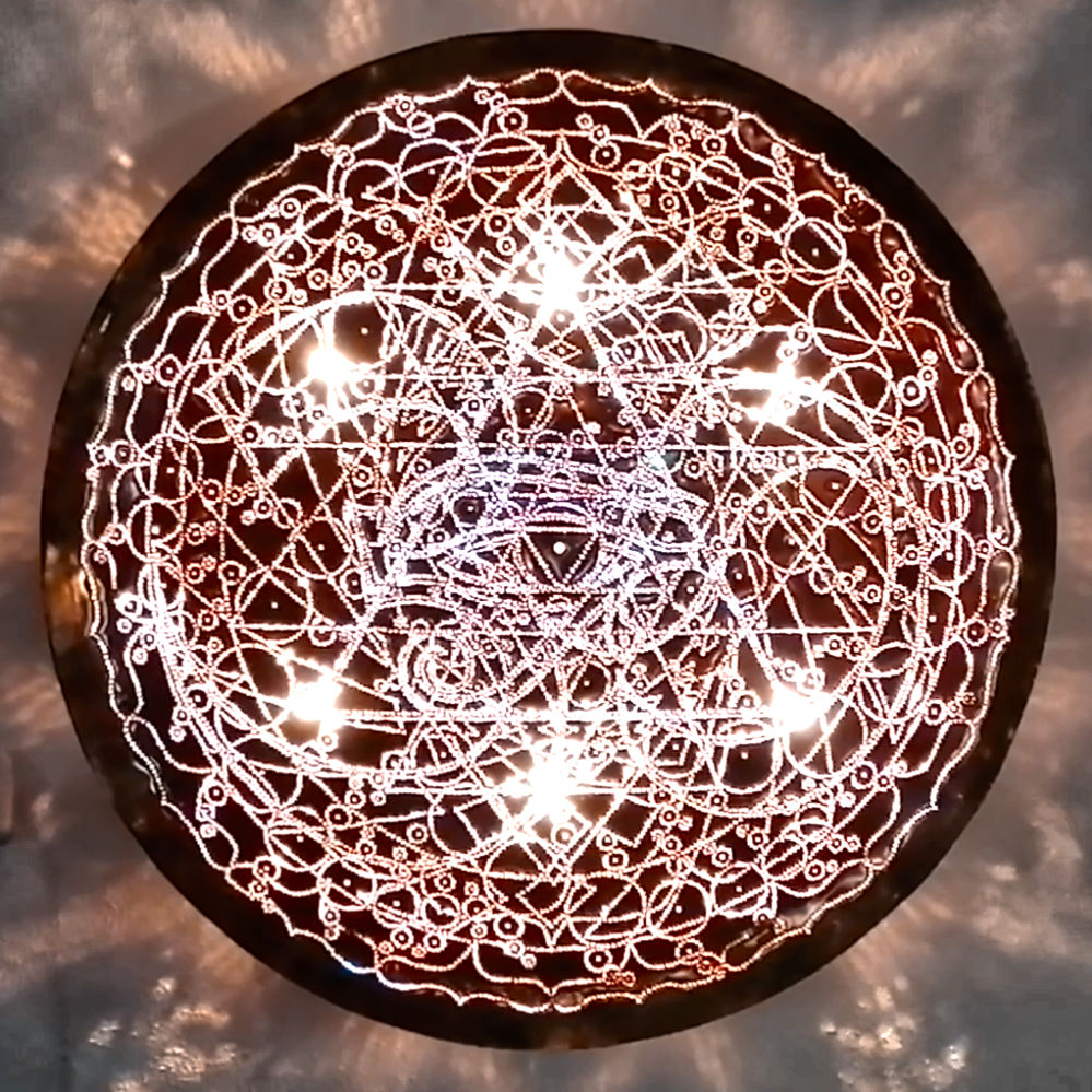 Mahailluminatrixom Copper Lightmandala