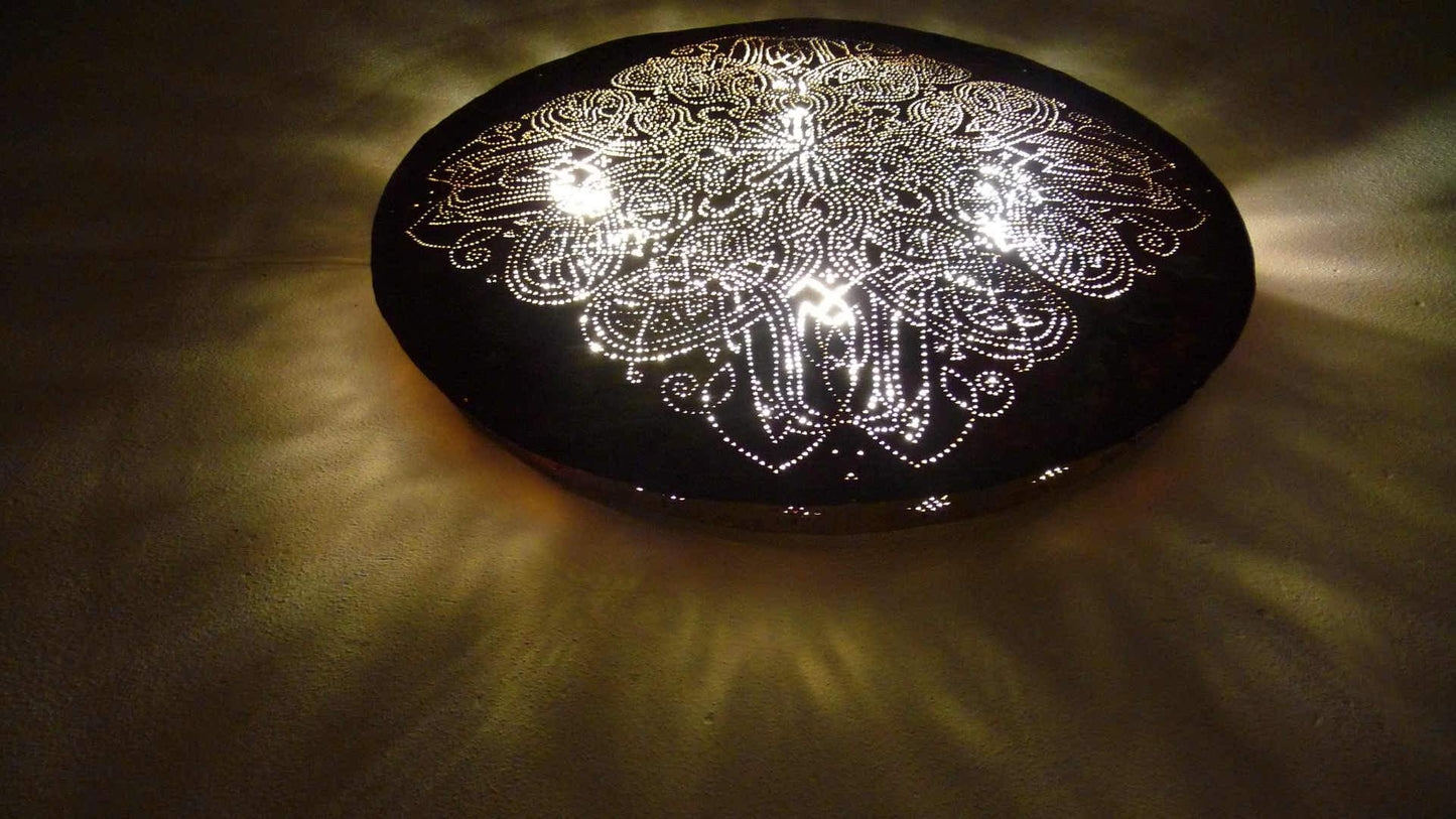 Celtic 8 Knot Copper Lightmandala