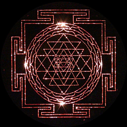 Sri Yantra Copper Lightmandala
