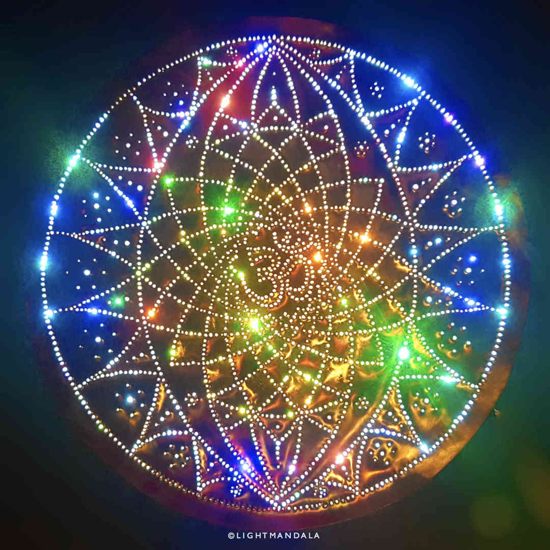 Third Up  Copper Lightmandala