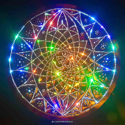 Third Up  Copper Lightmandala